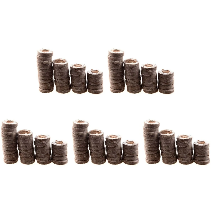 

500Pcs Professional Peat Pellets Plant Starting Soil Block Jiffy Seedling Plugs Environmental Garden Nursery