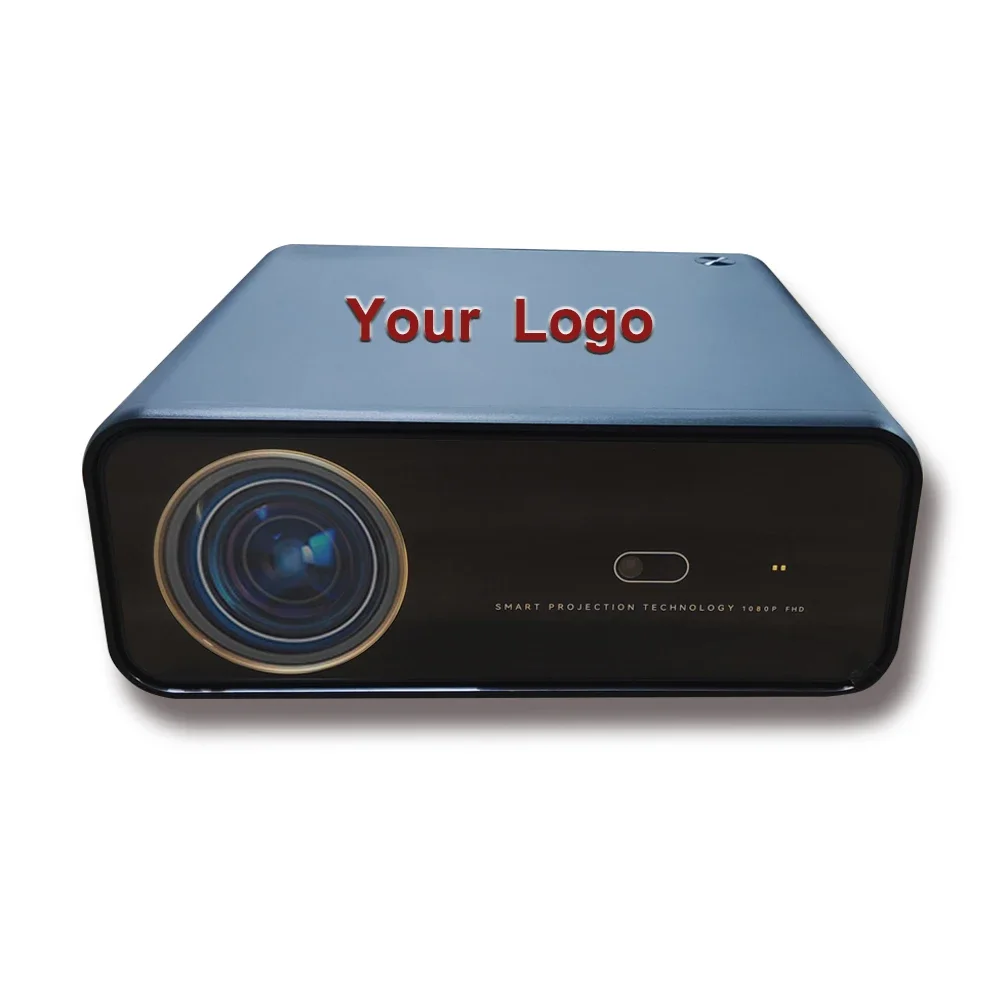 2025 Home Theater Projector for Outdoor Movie Full HD 4K Resolution LED Lamp 2G RAM for Daytime Use