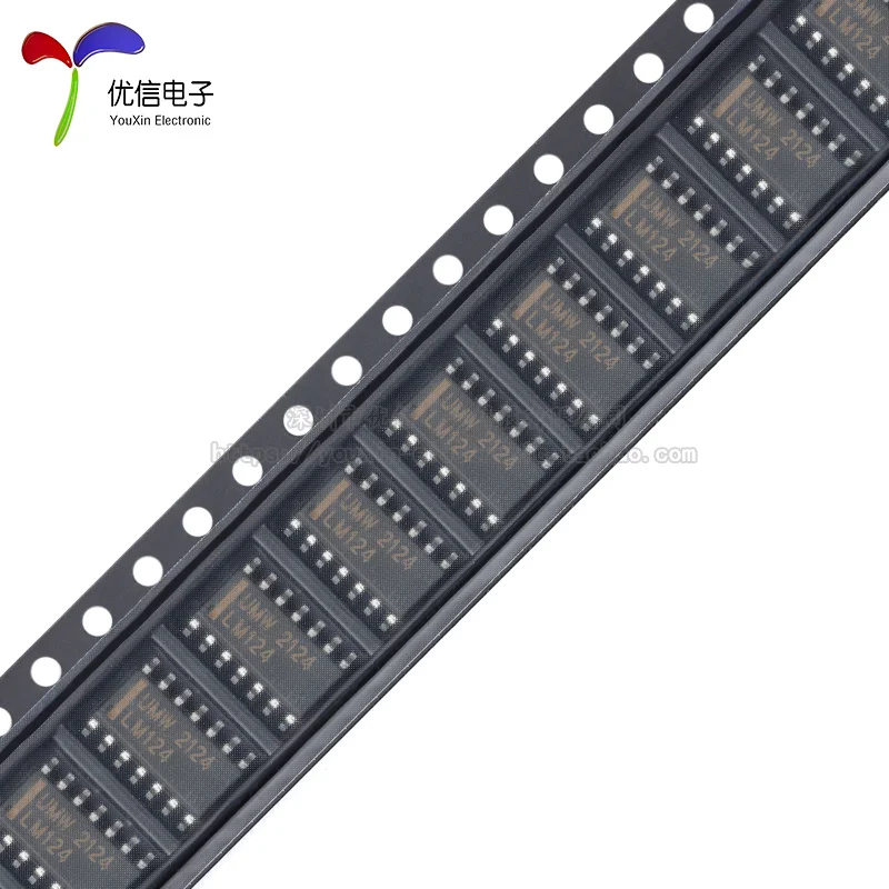 10PCS original echte patch UMW LM124DR SOP-14 vier-weg-operationsverstärker IC chip