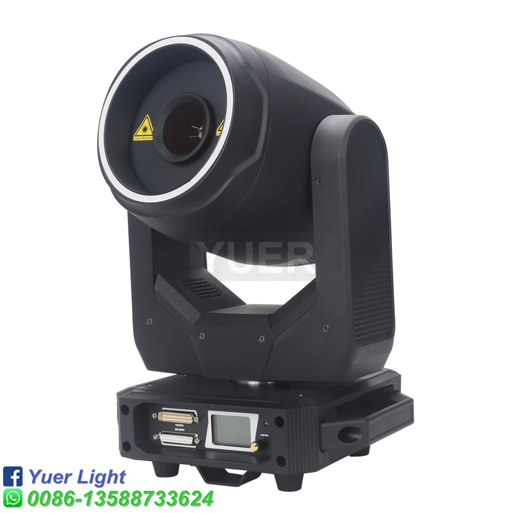 2 pz/lotto 5W ILDA Laser Moving Head Light Scanning Pattern animazione proiettore Laser con apertura per DJ Disco Stage Bar Party