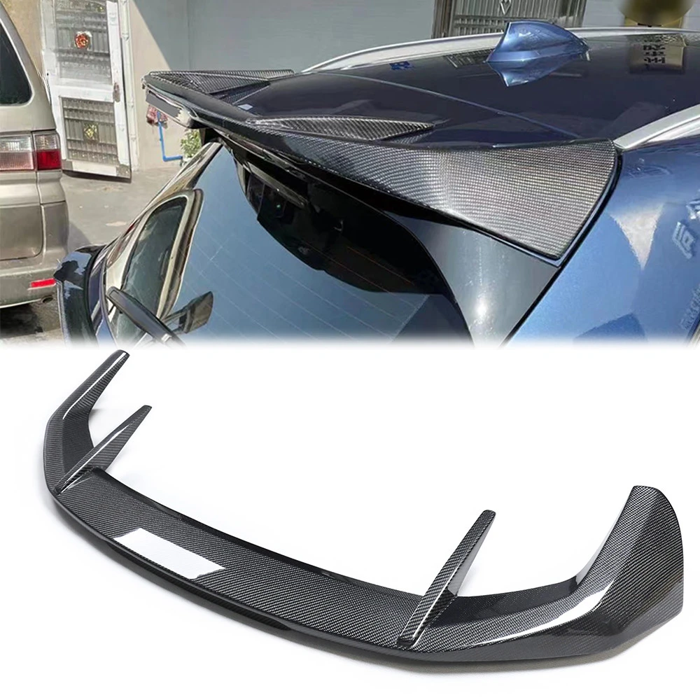 Carbon Fiber Roof Spoiler for BMW X3 G01 Back Trunk Top Wing Lip MP Style 2019+ Car Accessories Decoration