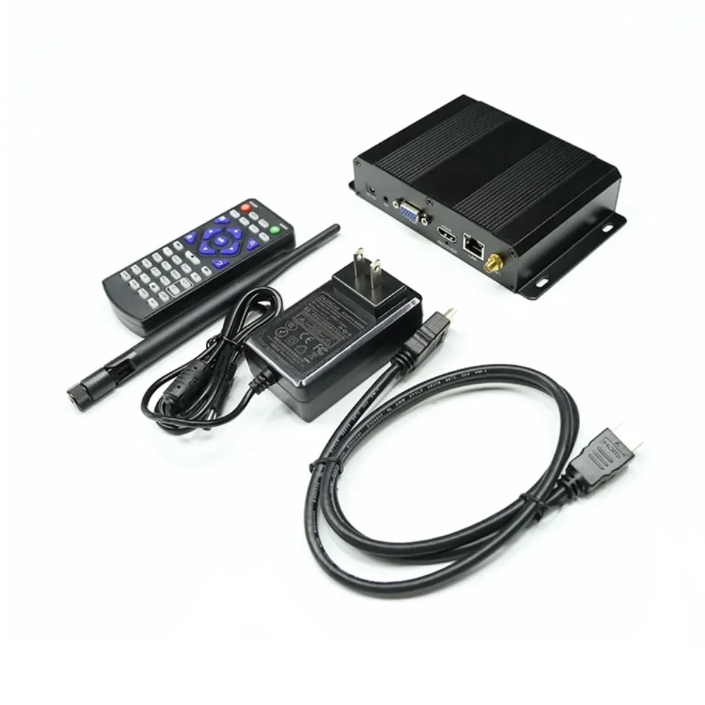 Indoor Screen Advertising Network Digital Signage Menu Board Advertising Media Player