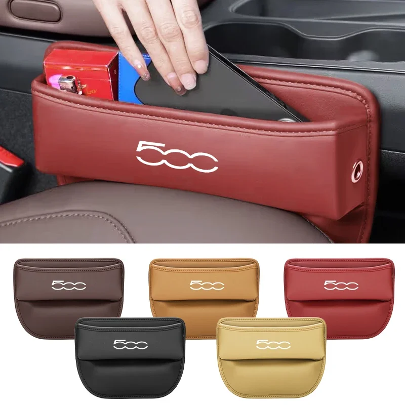 

Car Organizer Box Car Seat Slit Gap Pocket Multifunctional Driver Seat Storage Holder For Fiat Abarth 500 Abarth 124 Abarth 595
