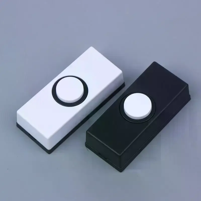 5.5*2.5cm Wiring Door Bells Push Buttons Wall Mounted Doorbell Switches Lighted Door Bells Button For Most Door Bells Chimes