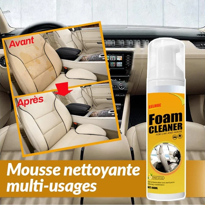 150ml Foam Cleaner Spray Multi-purpose Anti-aging Cleaner Tools Car Interior Home Cleaning Foam For Car Interior Leather Clean