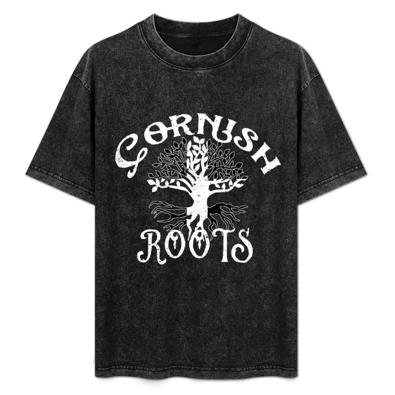 

Футболка Cornish Roots с флагом Корнуолла, с изображением семейного древа, наследия предков, базовая дышащая однотонная футболка