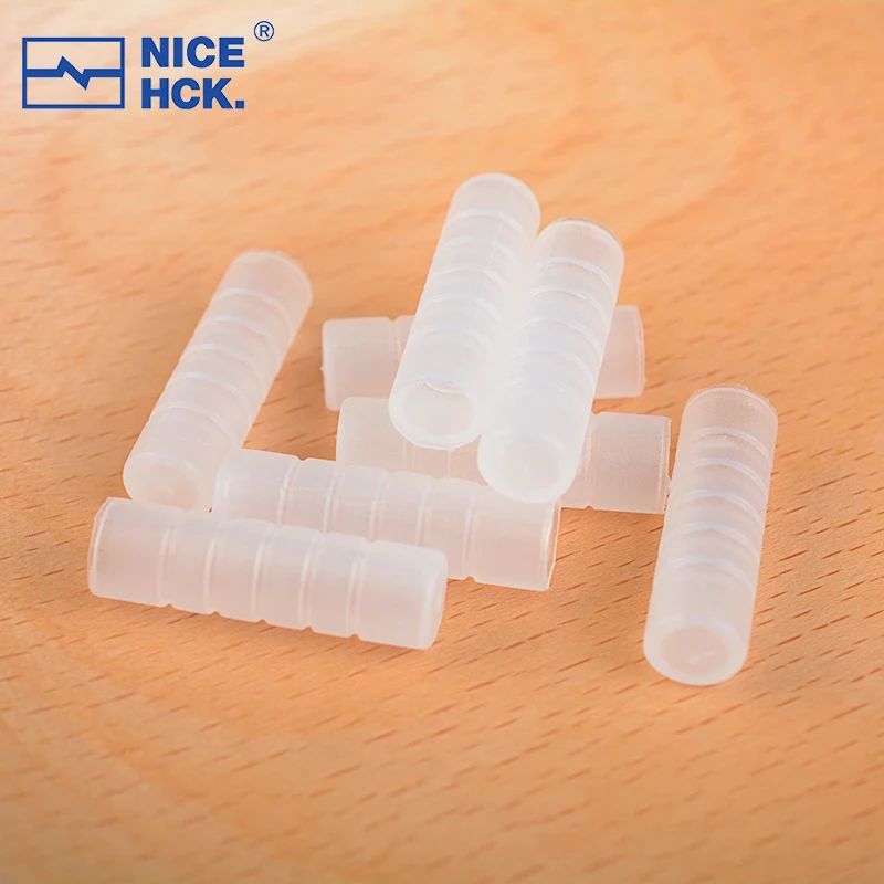 NiceHCK Universal 3.5/2.5/4.4mm Plug PE Protection Cap Earbud Cable Male Plug Cover Clear Anti-Dust Jack Accessories