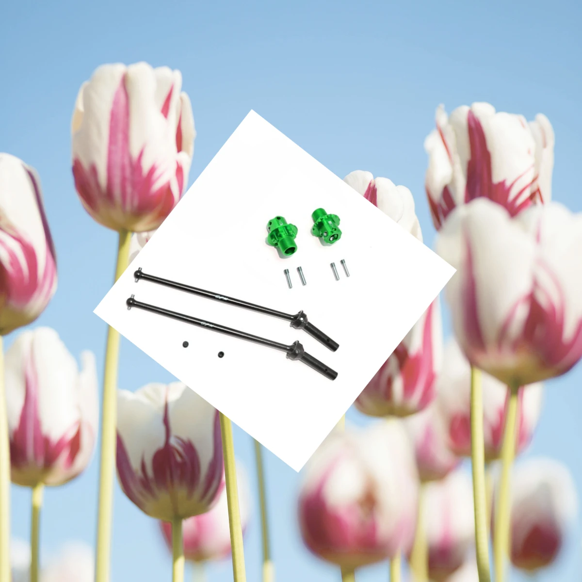 

GPM 1/8 KRATON 6S AR106005/AR106015/AR106018 For ALUMINUM FRONT CVD+13MM HEX