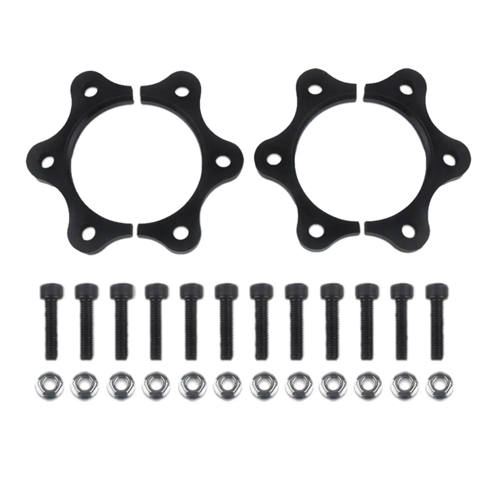 High Quality Performance Billet Black Axle Spacers for 00-09