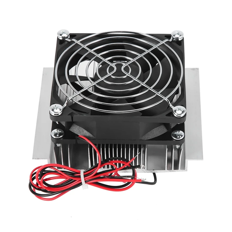 

DIY Thermoelectric Cooler Cooling System Semiconductor Refrigeration System Kit Heatsink Peltier Cooler For 15L Water