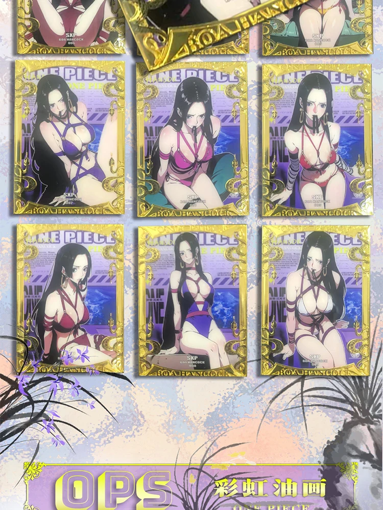 2024 Newest Yika Culture One Piece Collection Card  Boa Hancock Diamond Card Booster Box Doujin CCG TCG Hobby Gift