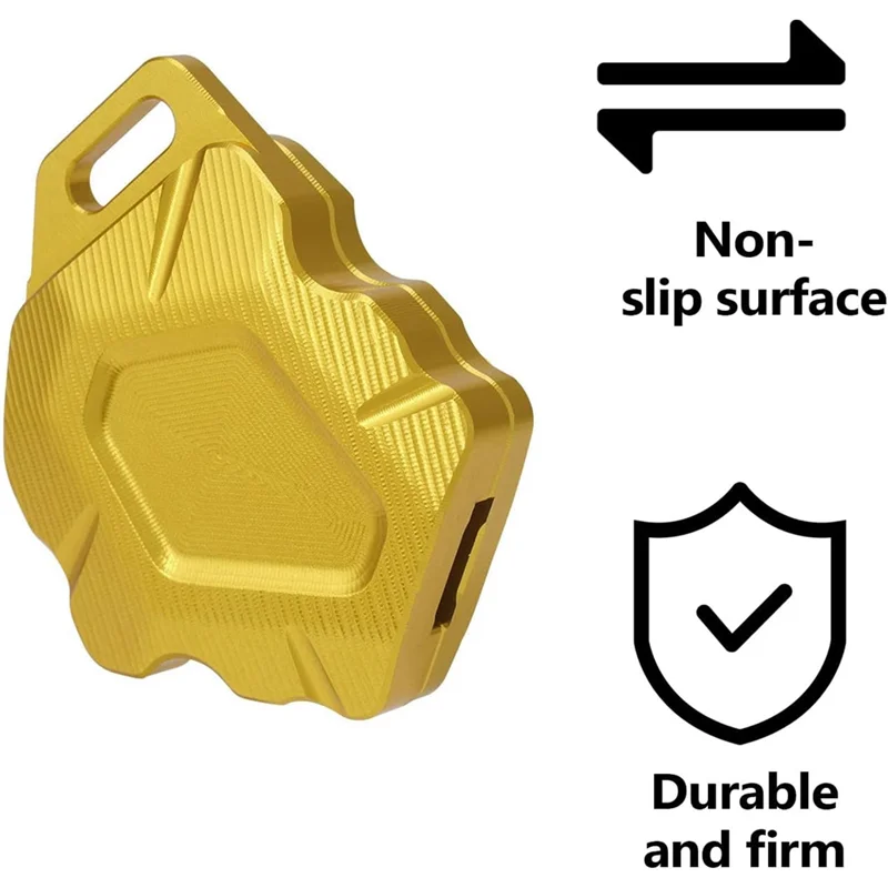 For Sur-Ron Sur Ron Light Bee S X Electric Dirt Bike Motorcycle Key Cover Case Cap Head Shell Protector - Gold