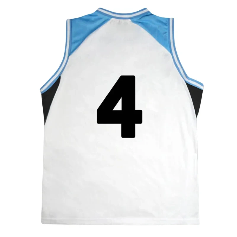 

◢2026Anime Kuroko No Basuke RAKUZAN #4 Akashi Seijuro Cosplay Costumes #5 Mayuzumi Chihiro 6# Mibuchi Reo Basketball Jersey M◢*%