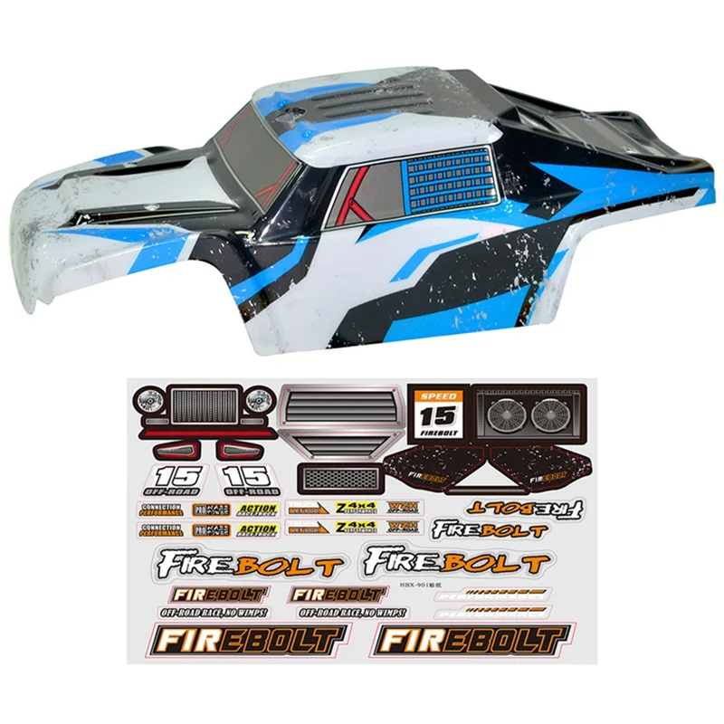 غلاف جسم السيارة RC لـ HBX HAIBOXING 901 901A 1/12 RC ترقيات قطع غيار السيارات، 2 غني