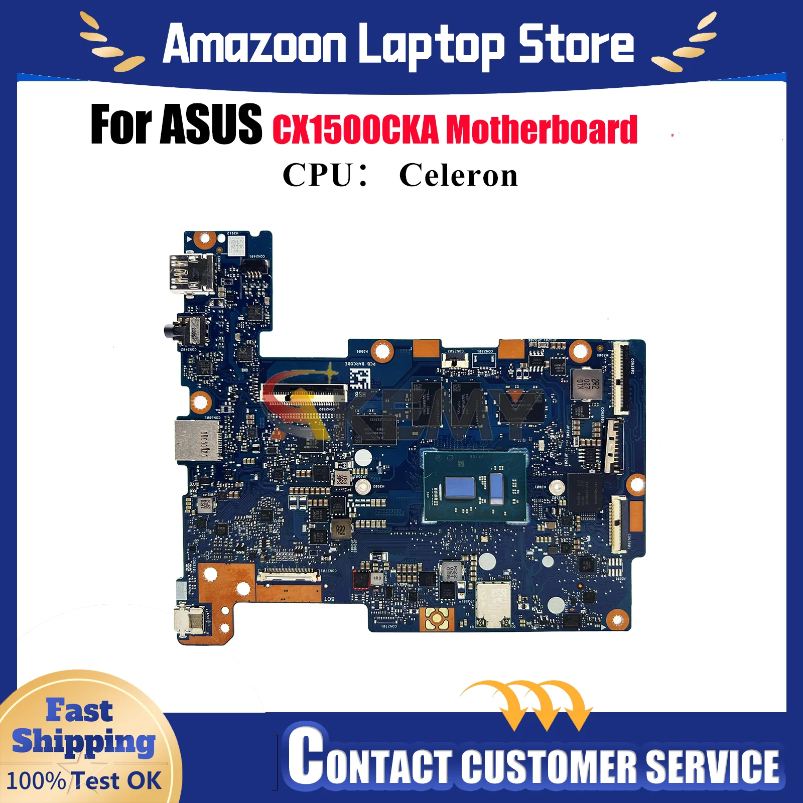 

CX1500CKA Материнская плата для ноутбука ASUS Chromebook CX1 CX1500CKA CX1500C Материнская плата для ноутбука с процессором R3 R5 R7 100% tests OK stk