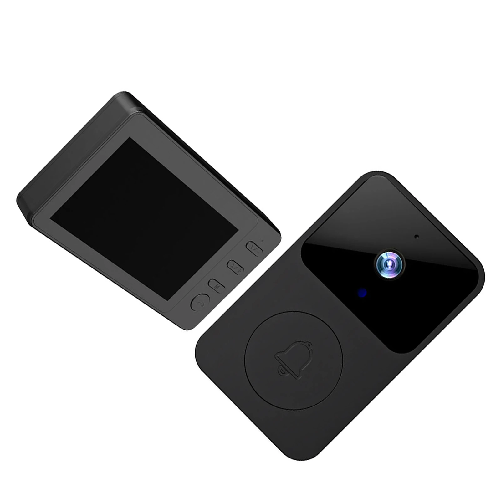 

Беспроводной дверной звонок с HD-видео для простой установки, система связи с улицы, беспроводной дверной звонок для наружного использования