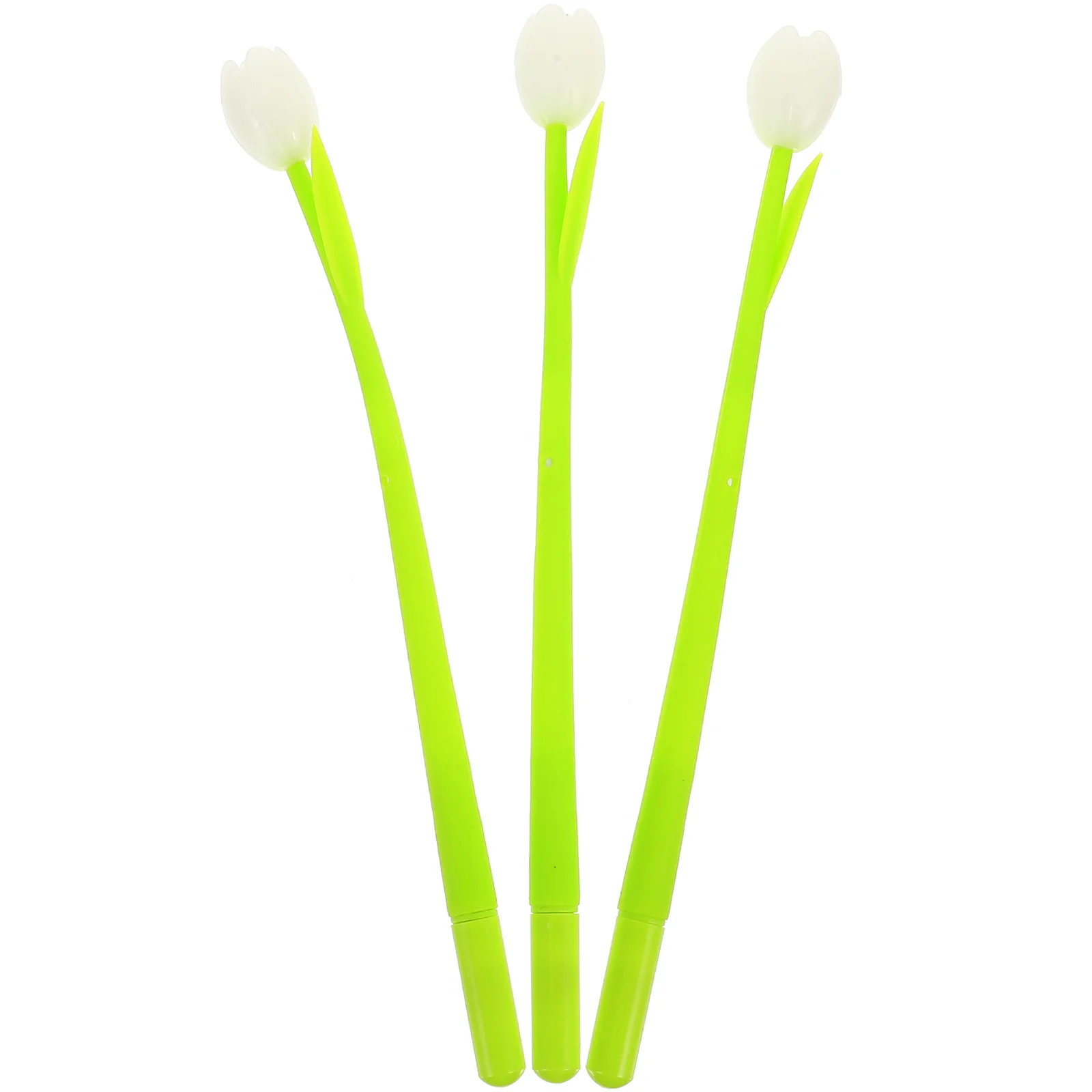 

3Pcs Succulent Gel Pens Creative Swing Design Smooth Writing Pens Office Signature Pen Cute Stationery for Students Kids Gift