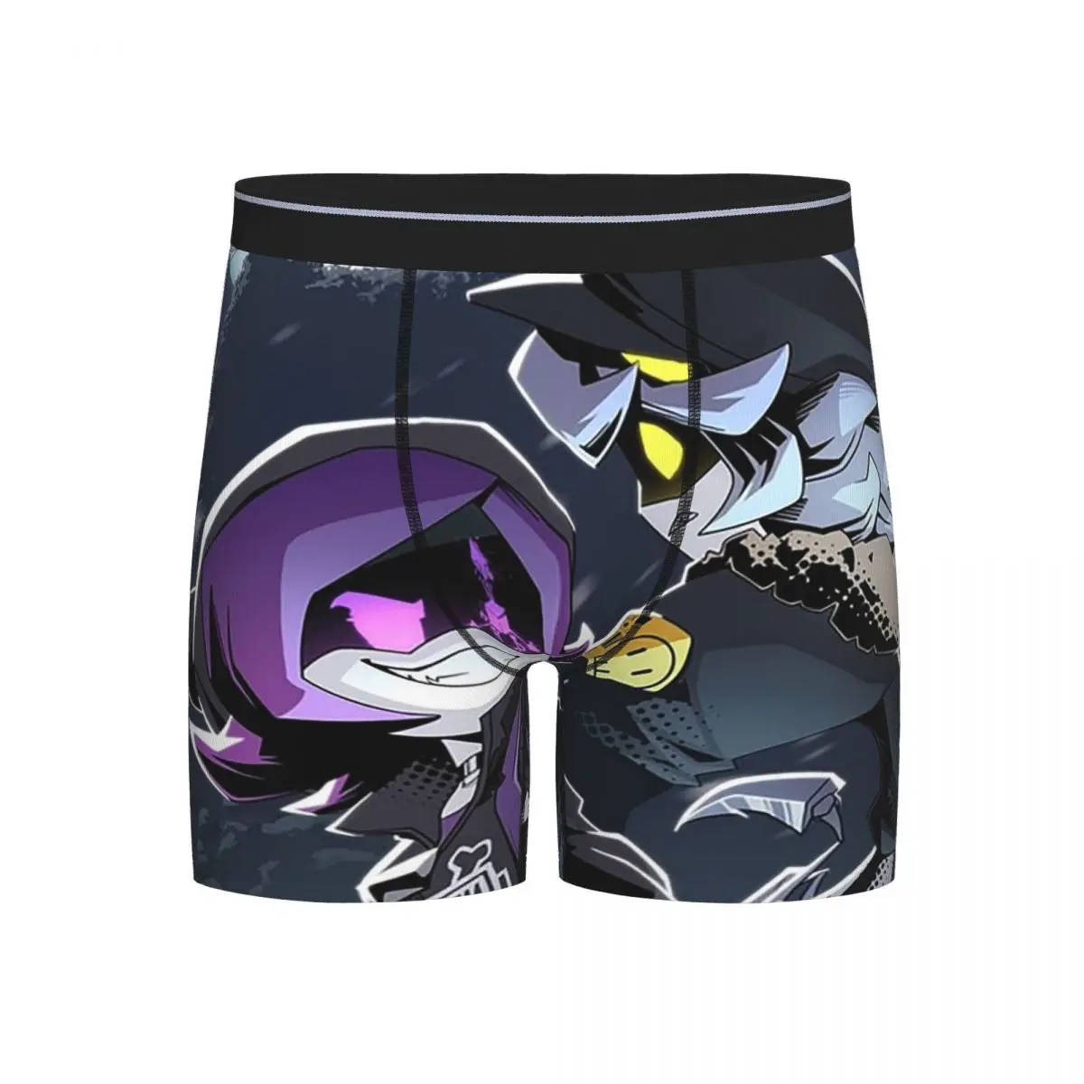 

Long Boxer Underpants Shorts Murder Drones Panties Male Breathable Underwear for Homme Man Boyfriend Gift