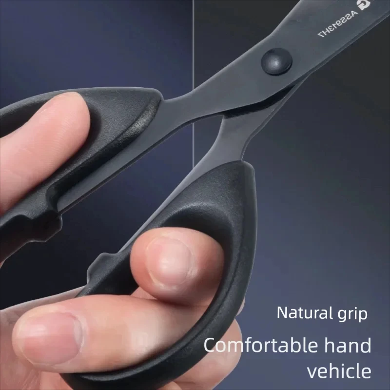 M & G مقص شفرة سوداء 160/180 مللي متر مقاوم للصدأ حاد قطع الورق الطالب مقص خياط مقص اللوازم المكتبية المنزلية #4