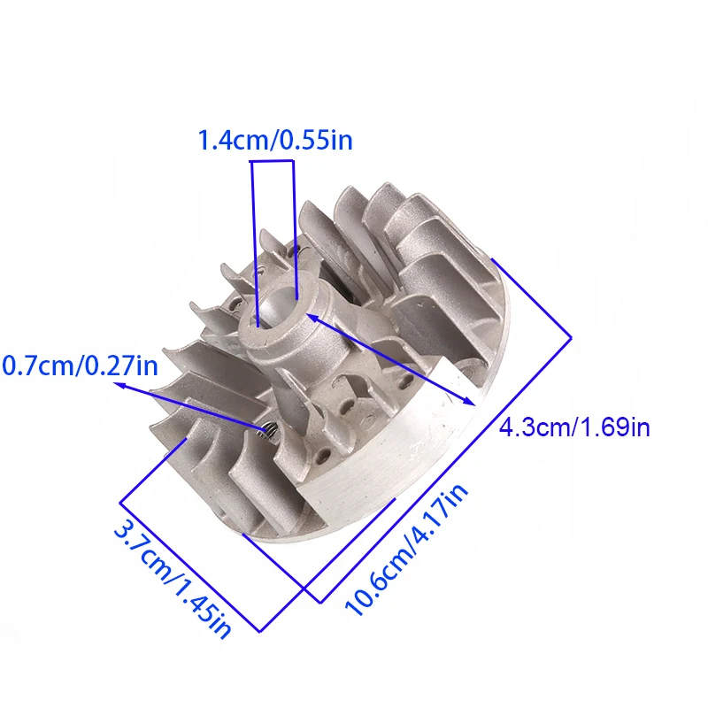 

Маховик для кустореза Oleo-Mac SPARTA 37 38 42 44 380 420 440 3700 3800 4200 - Премиальная запасная часть 61250014AR