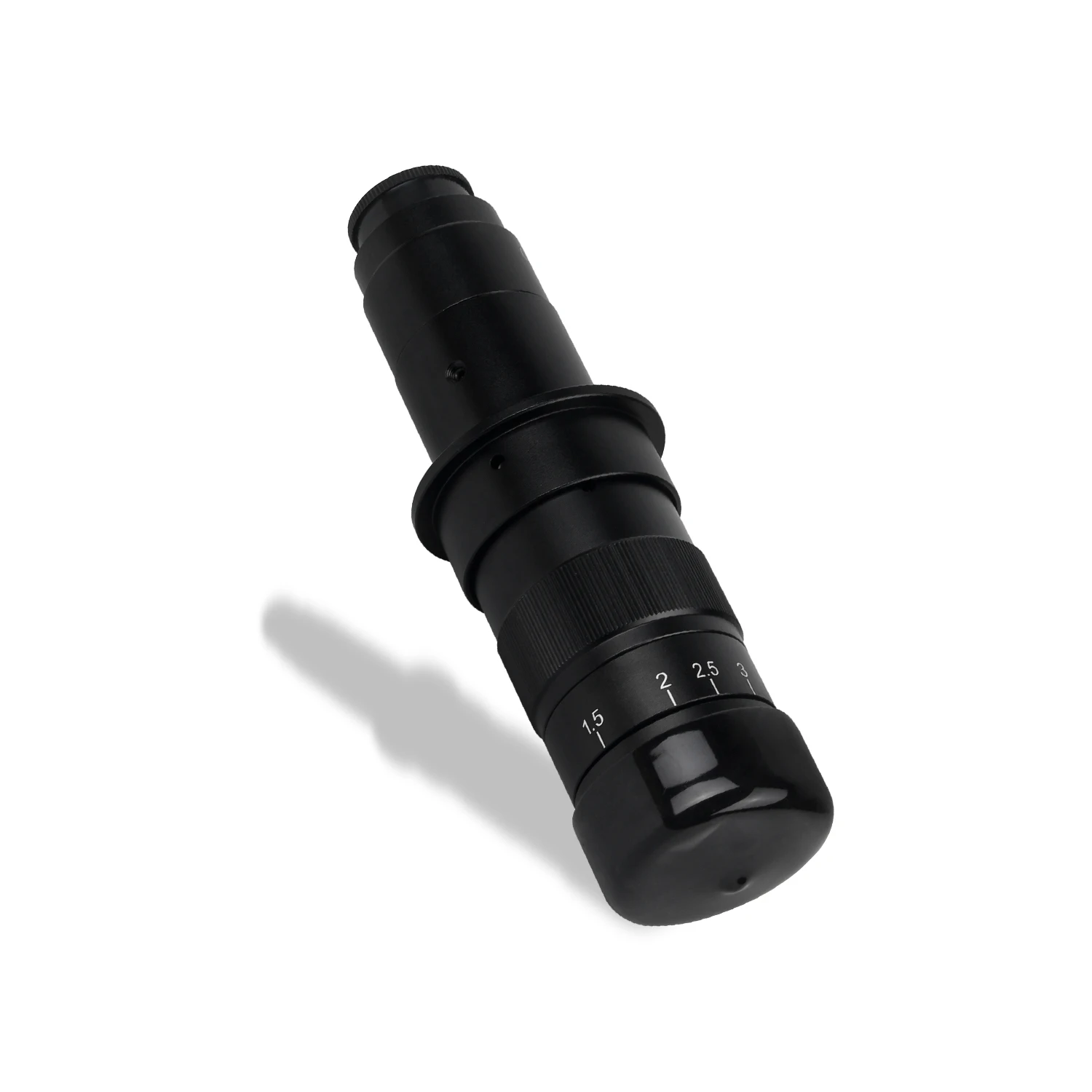 Obiettivo per fotocamera per microscopio video ad alta definizione con zoom regolabile industriale 180X CS C