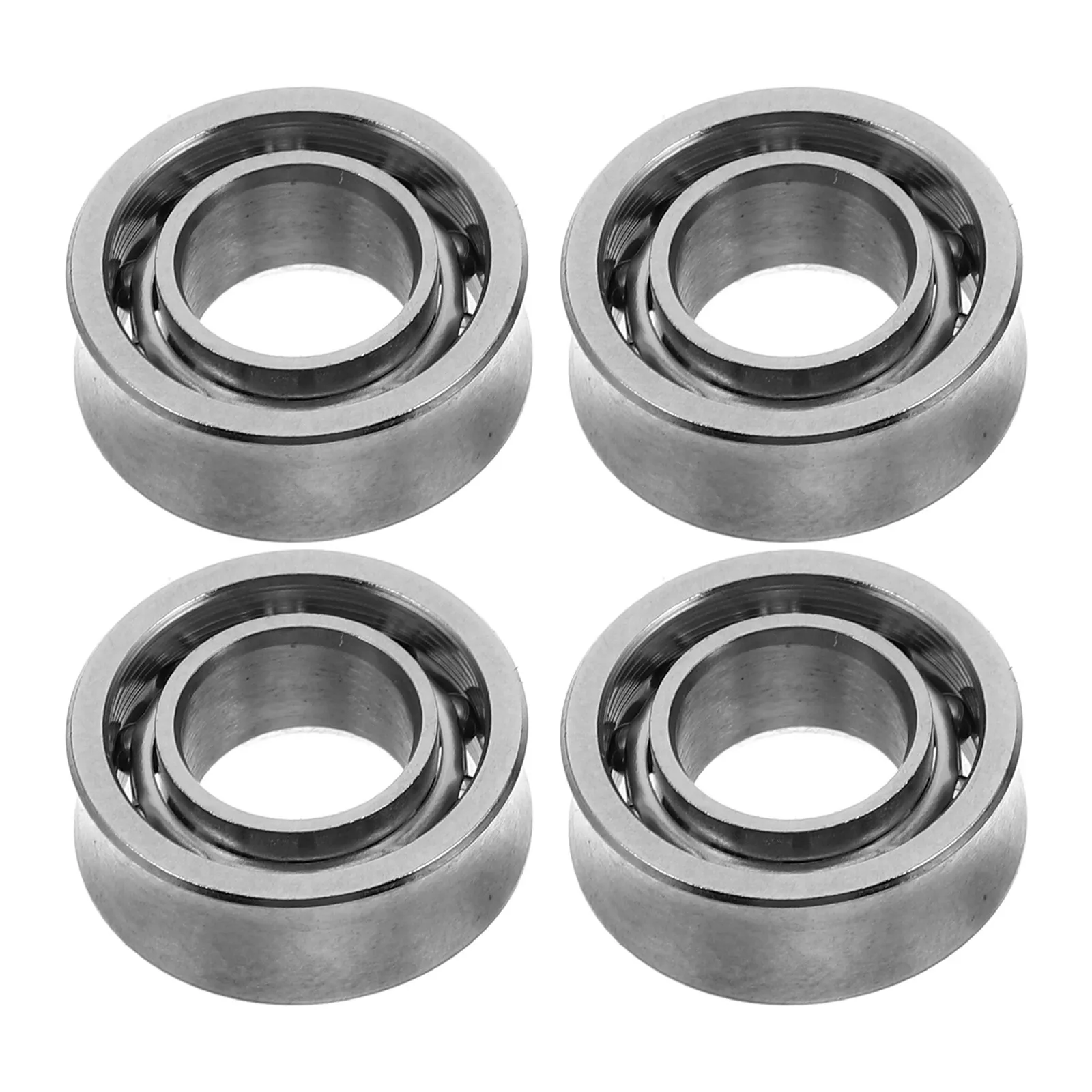 4Pcs U Shaped 10 Ball Yoyo Bearings High Precision Stable Construction for Smooth Spin Recreational Competitive Yoyo Accessories