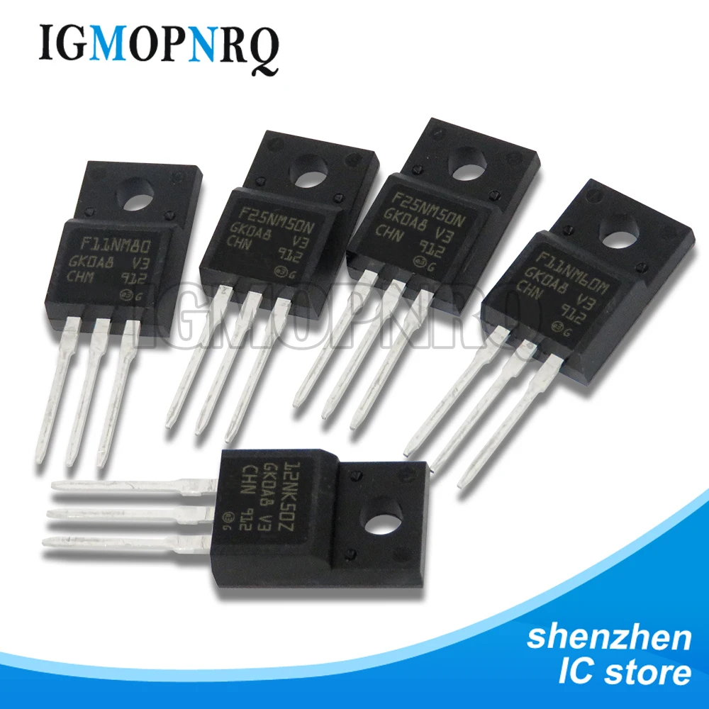 10pcs 24NM60 STF24NM60M2 13NM60 STF13NM60N STF3N62K3 STF3NK80Z STF5N52U TO-220F STF13NK50Z STF24N60M2