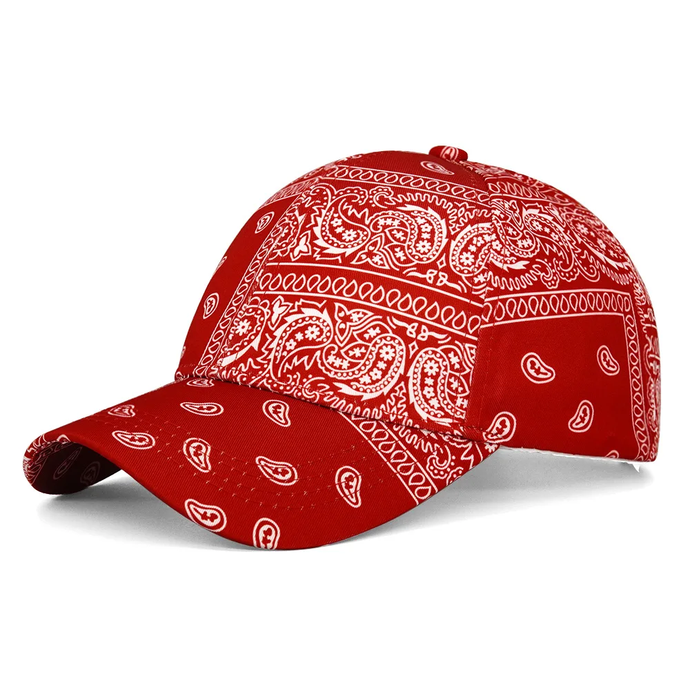 Retro Paisley Print Baseball Caps Women Men Summer Outdoor Sunshade Sun Hats Anti-Sun Snapback Fashion Travel Beach Peaked Cap