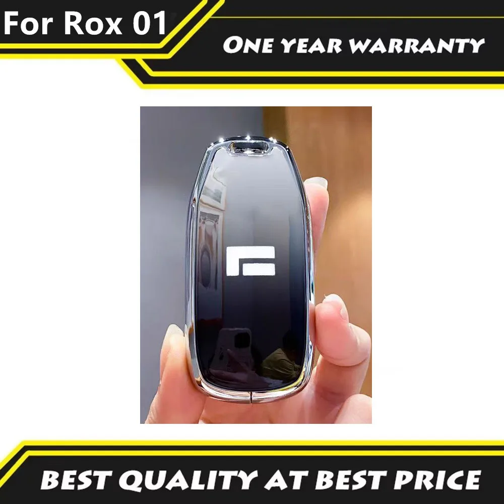 Fit For BAIC JISHI Polestones 01 ROX Jishi 01 Keycase Modification Jishi 01 Automotive Keychain Men's  Car Keybage ProtectShell