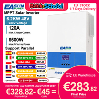 EASUN 6200W 2000W Hybrid Solar Inverter 12V 48V MPPT 120A Battery Charger Controller Pure Sine Wave Off Grid Inverter With WIFI