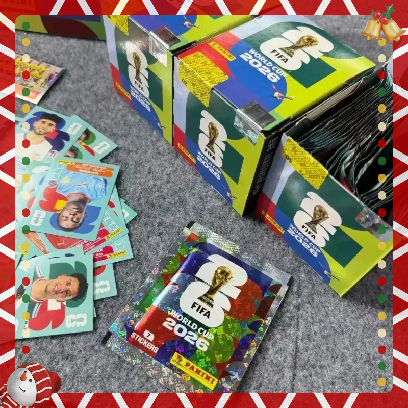 2026 Genuine Panini Official FIFA World Cup Soccer Card Sticker Pack&Limited Edition Collection Soccer Memorabilia Set