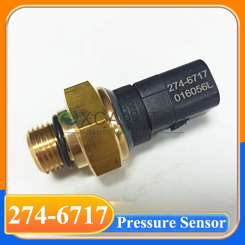 

274-6717 2746717 Pressure Sensor for Excavator Machinery 345 CAT349D C7 C9 C12 C13 C15 High Quality Sensor