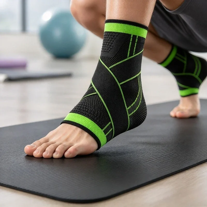 Adjustable Compression Ankle Support for Sports