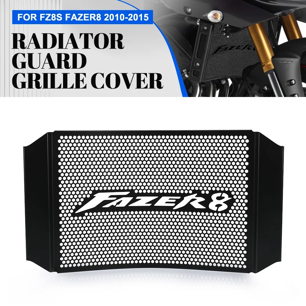 

FOR Yamaha FZ8S FAZER8 2010 2011 2012 2013 2014 2015 Motorcycle Radiator Guard Engine Skid Plate Grille Cooler Cover Protection