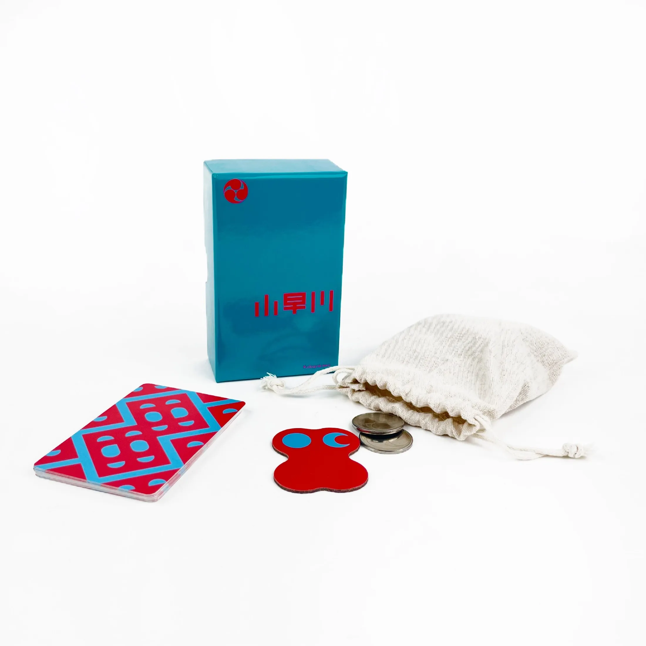 Board Game – KOBAYAKAWA: Portable Mini Box Game, Number-Based Logic & Traditional Strategy, Ideal for Family Parties & Evening G
