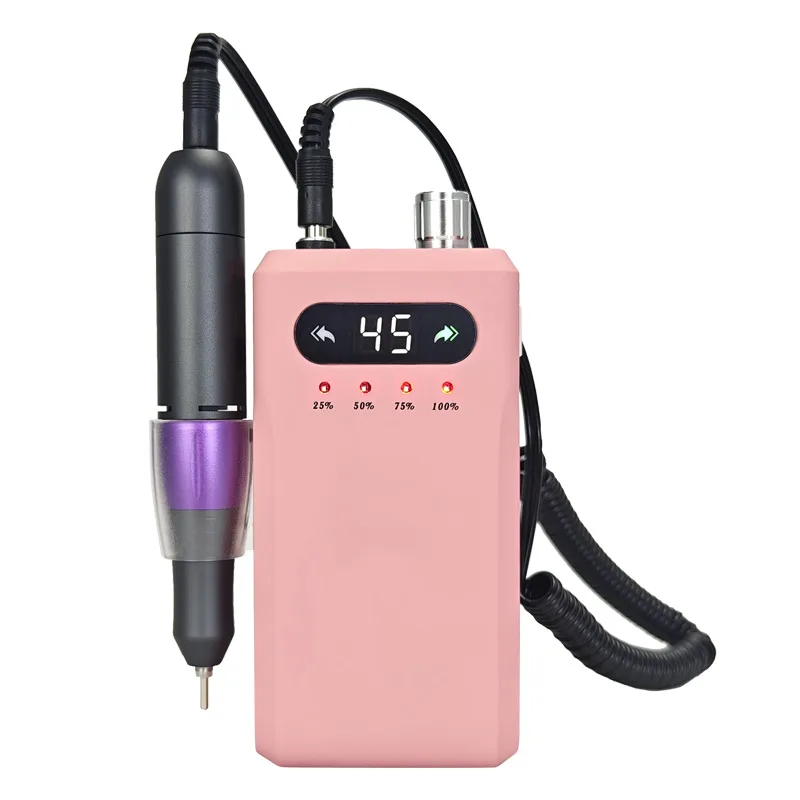 

0-45000 RPM Nail Grinder Portable Nail Art Electric Grinder