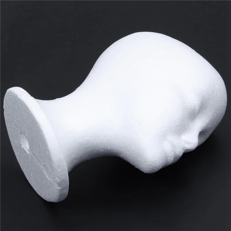 

WIND FLYING 8X Female Foam Mannequin Head Model Hat Wig Display Stand Rack White