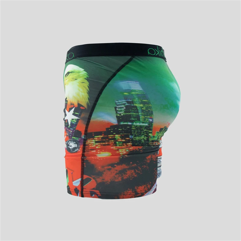 Sexy Men Underwear Boxers Cueca Male Panties Lingerie Men Underpants Boxershorts Plus Size Fashion Print XXXL Man Boxer Briefs