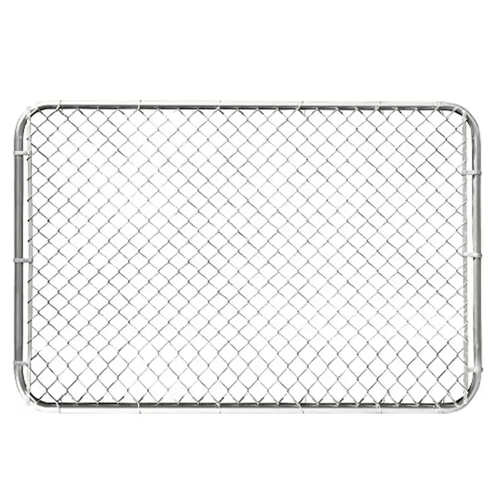 

Регулируемые сверхмощные антикоррозийные звенья цепи, комплект для забора, пешеходные прогулочные ворота, комплект для уличных садовых ворот, дворовый забор, оцинкованный