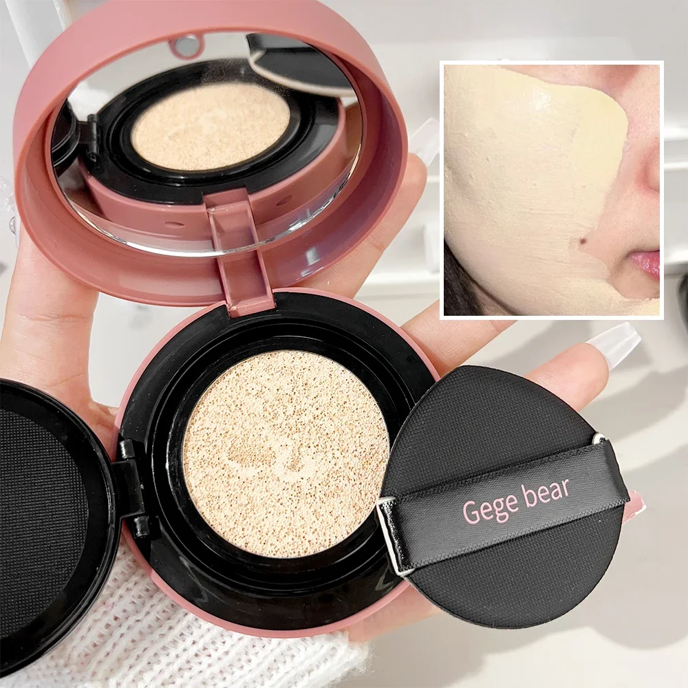 Base de cojín de aire BB Cream, cobertura completa, resistente al agua, cojín corrector de larga duración, Base de Maquillaje facial compacta, cosmético coreano