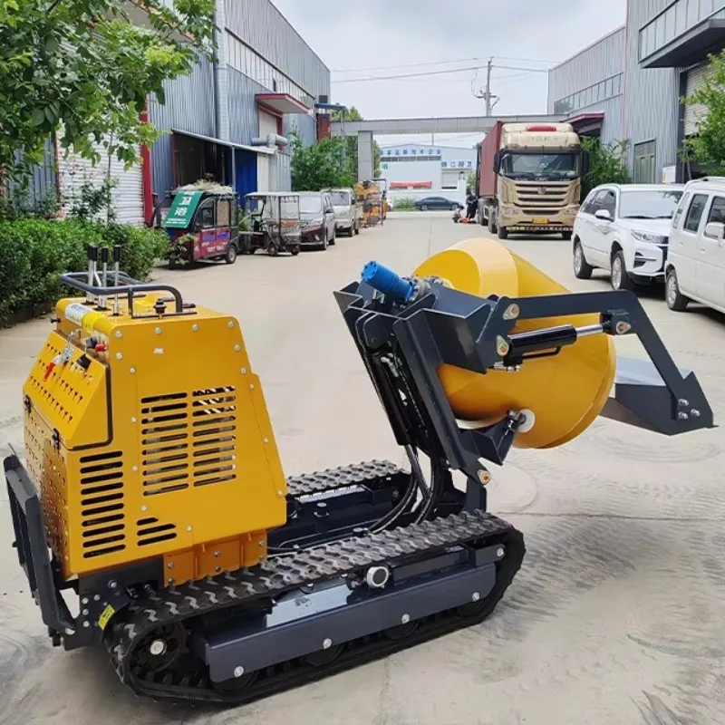 

Бетоносмеситель самозагружающийся YG на 0,3 куб. м по заводской цене с быстрой доставкой; Гусеничный портативный мини-самосвал для насоса