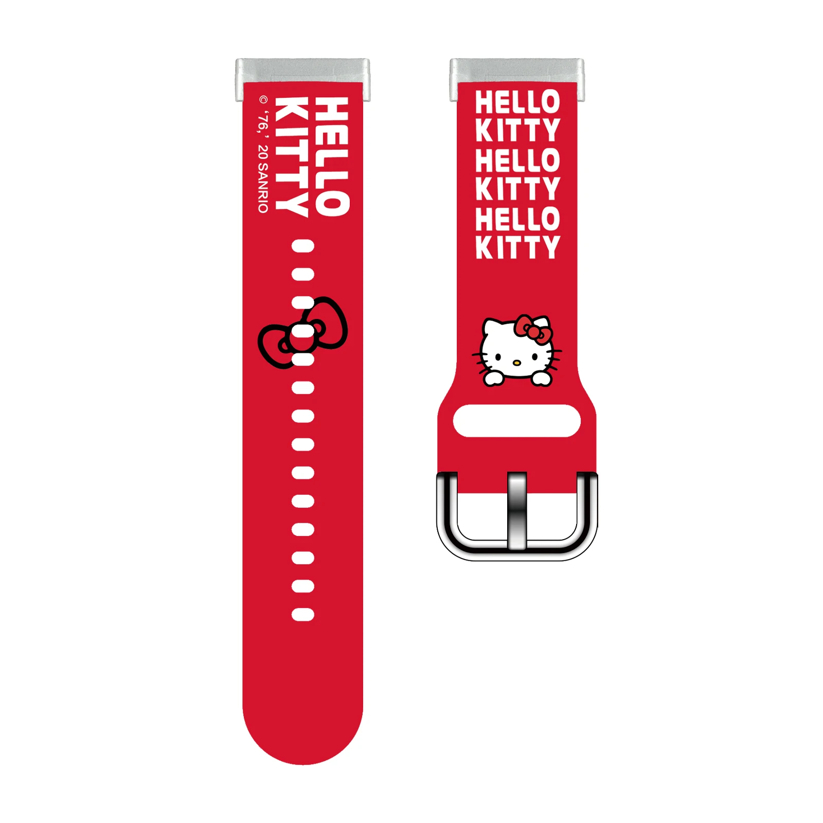 

Sanrio KT Cat 2 printed strap Fitbit Versa 4/3Watchband Replaceable Bracelet for Fitbit Sense2Watch Band for Women as a Gift