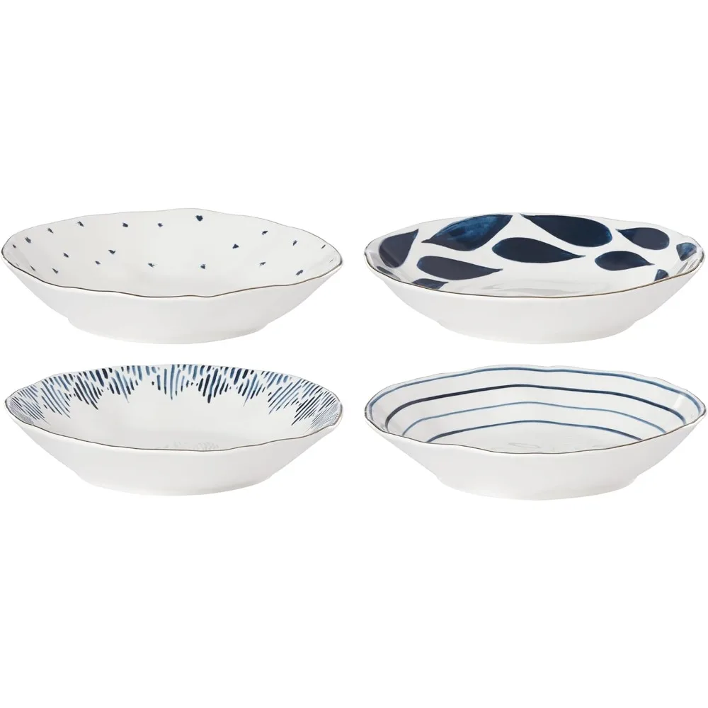 

4-Piece Set of Large Pasta Bowls, 4.75 LB