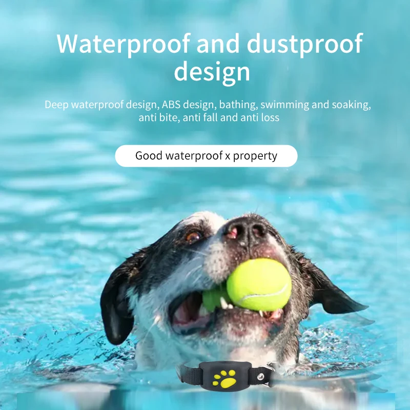 Dogs Cats GPS Tracking Pet GPS Tracker Collar Anti-Lost Device Real Time Tracking Locator Pet Collars For Universal Dogs