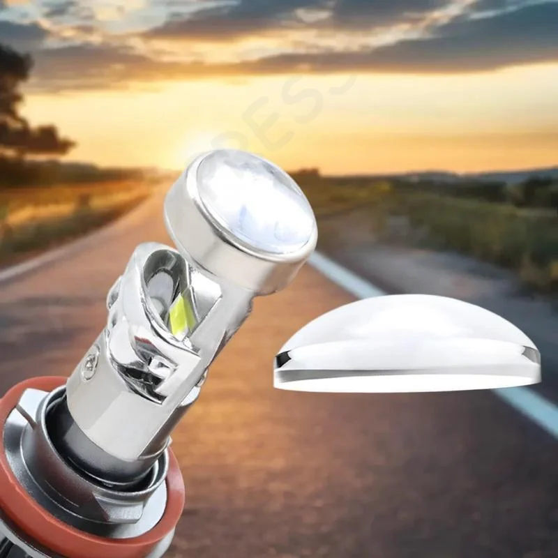 

H4 Dual Lens LED Auto Headlights, High-Bright Low Beam H7 Laser Lights