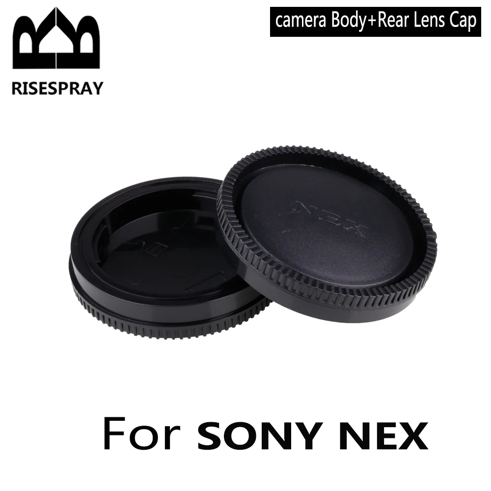 10 PCS Body Front  Rear Lens cap cover for Sony E-mount camera NEX A5000 a5100 A6000 a6300 a6500 A7 A7R A7II A7S a9 a7r3 A7r4