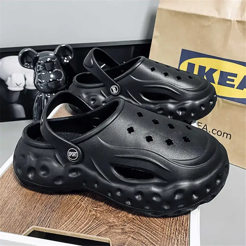 Clog Plus Size Children's Sandals Shoes Men's Sports Basketball Cute Indoor Slippers Sneakers Workout Genuine Brand