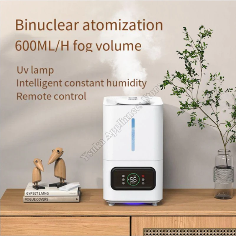Humidifier Commercial Fruit And Vegetable Atomization Bedroom Desktop Landing Fog 6L Air Industrial Ultrasonic Humidifier