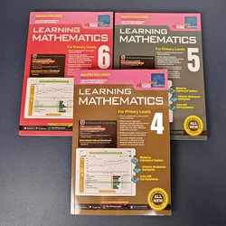 1 Book Sap Learning Mathematics Book Grade 4-6 Children Learn Math Books Singapore Primary School Mathematics Textbook