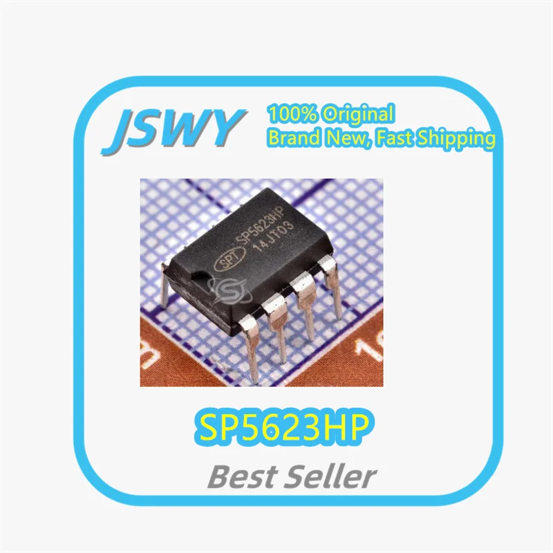 (10/50 Pieces) Genuine Original SP5623HP SP5623 DIP-8 LCD Power IC Chip - Electronic Component for Hardware Projects